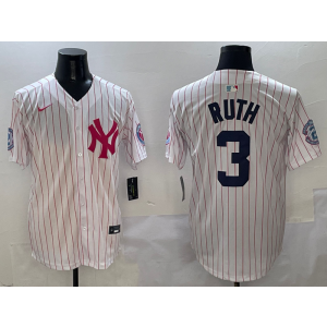 MLB New York Yankees white jersey