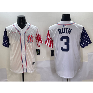 MLB New York Yankees white jersey