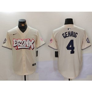 MLB New York Yankees cream jersey