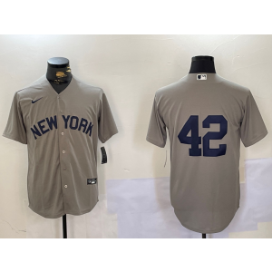 MLB New York Yankees grey jersey