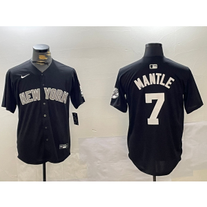 MLB New York Yankees black jersey