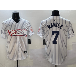 MLB New York Yankees white jersey