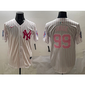 MLB New York Yankees pink jersey