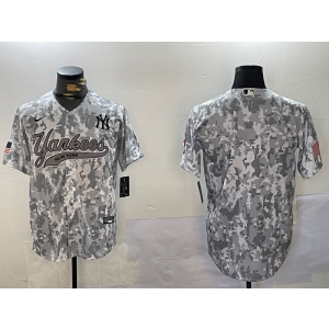 MLB Blank New York Yankees camo Camo jersey