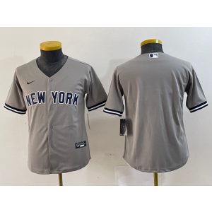 MLB Blank New York Yankees grey jersey