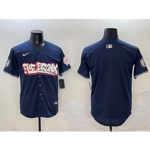MLB Blank New York Yankees navy jersey