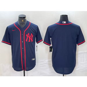 MLB Blank New York Yankees navy jersey