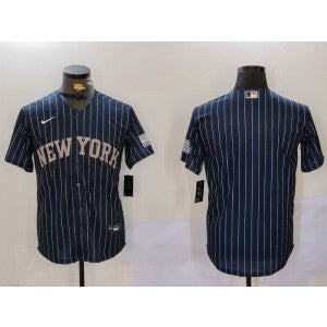 MLB Blank New York Yankees navy jersey