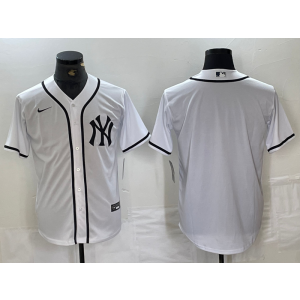 MLB Blank New York Yankees white jersey