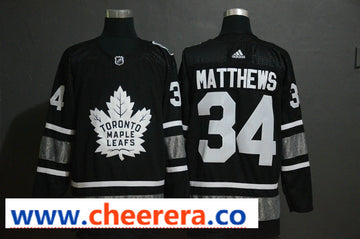 Auston Matthews Toronto Maple Leafs black All-Star jersey