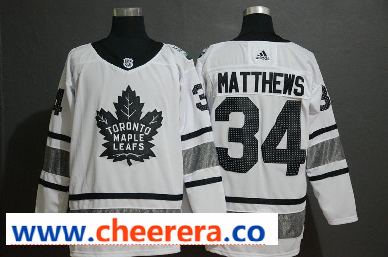 Auston Matthews Toronto Maple Leafs white All-Star jersey