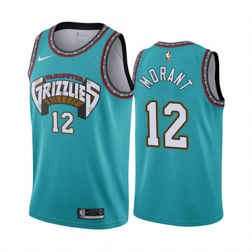 Morant Memphis Grizzlies green jersey