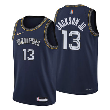 Jackson Jr Memphis Grizzlies navy jersey