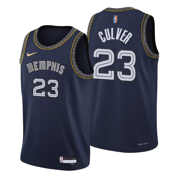 Culver Memphis Grizzlies navy jersey