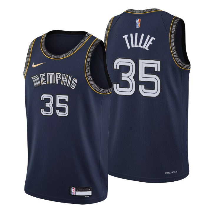 Tillie Memphis Grizzlies navy jersey