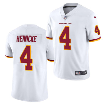 Men Washington Commanders white Vapor jersey