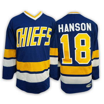 Jeff Hanson Hanson Brothers Charlestown Kansas City Chiefs Away jersey