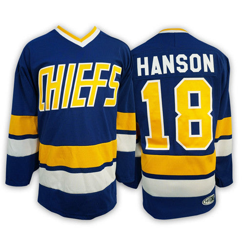 Jeff Hanson Hanson Brothers Charlestown Kansas City Chiefs Away jersey