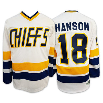 Jeff Hanson Hanson Brothers Charlestown Kansas City Chiefs Home jersey