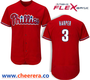 Bryce Harper Philadelphia Phillies red jersey
