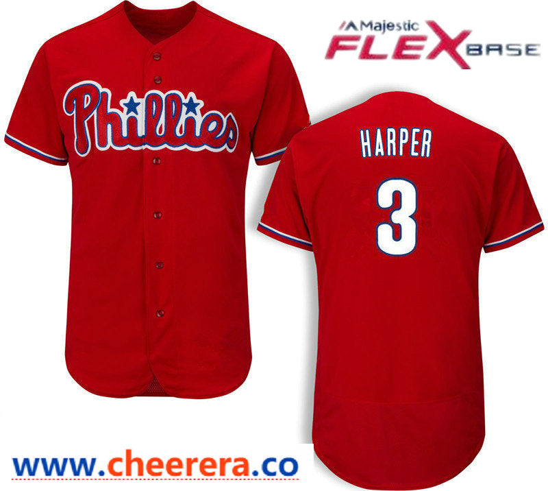 Bryce Harper Philadelphia Phillies red jersey