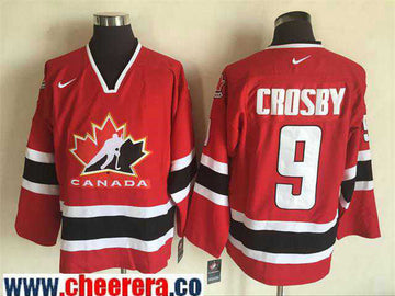Team Canada red Throwback jersey