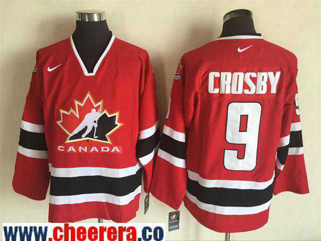 Team Canada red Throwback jersey