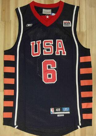 USA Basketball navy jersey