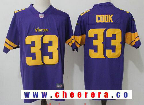 Minnesota Vikings purple Color Rush jersey