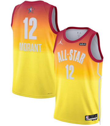 NBA All-Star orange Game jersey