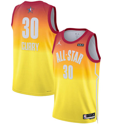 NBA All-Star orange Game jersey