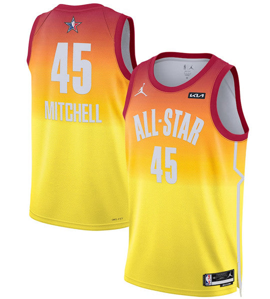 NBA All-Star orange Game jersey