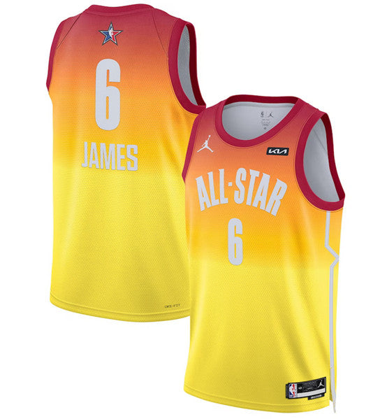 NBA All-Star orange Game jersey