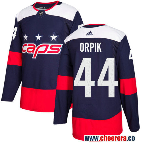 Adidas Brooks Orpik Washington Capitals navy Stadium Series jersey