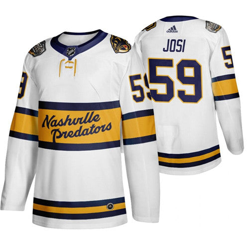 Adidas Roman Josi Nashville Predators white jersey
