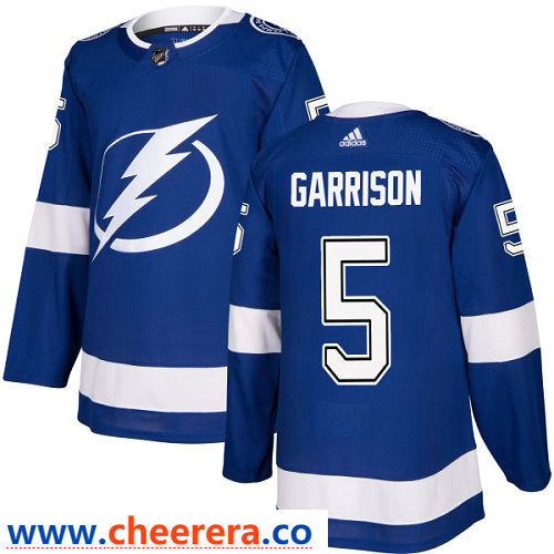 Adidas Jason Garrison Tampa Bay Lightning royal Authentic jersey