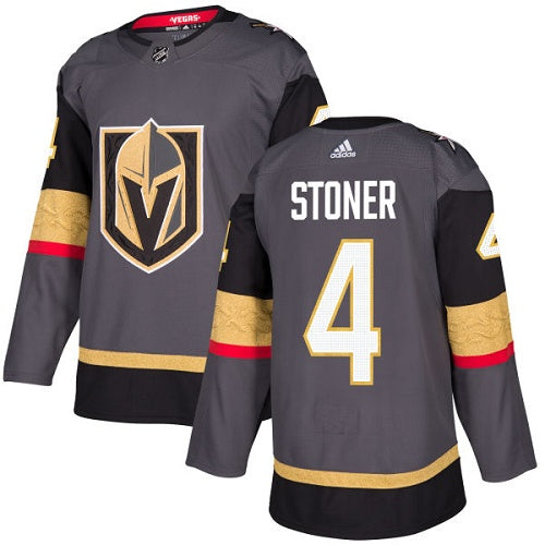 Adidas Clayton Stoner Vegas Golden Knights gray Authentic jersey