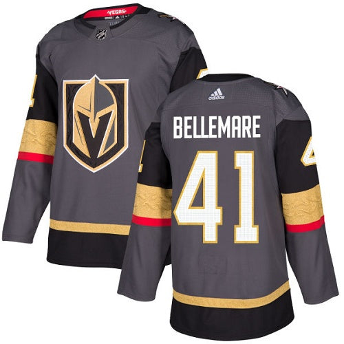 Adidas Pierre-Edouard Bellemare Vegas Golden Knights gray Authentic jersey