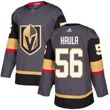 Adidas Erik Haula Vegas Golden Knights gray Authentic jersey