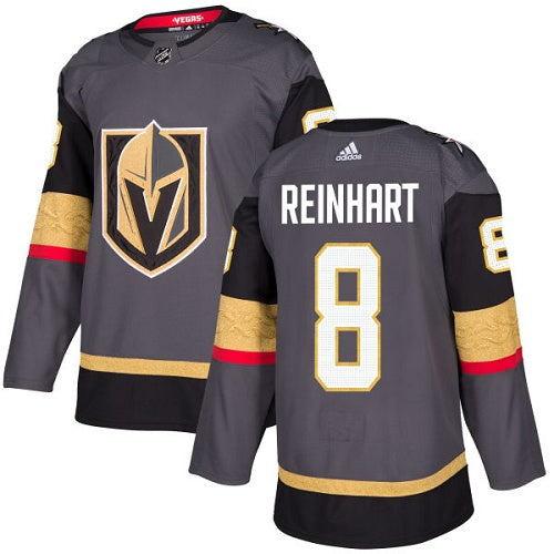 Adidas Griffin Reinhart Vegas Golden Knights gray Authentic jersey