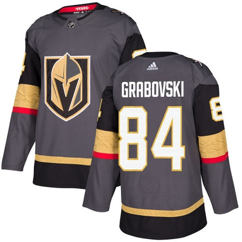 Adidas Mikhail Grabovski Vegas Golden Knights gray Authentic jersey