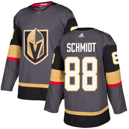 Adidas Nate Schmidt Vegas Golden Knights gray Authentic jersey