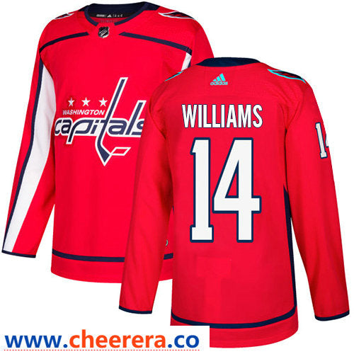 Adidas Justin Williams Washington Capitals red Authentic jersey
