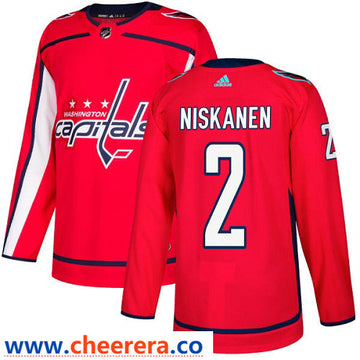 Adidas Matt Niskanen Washington Capitals red Authentic jersey