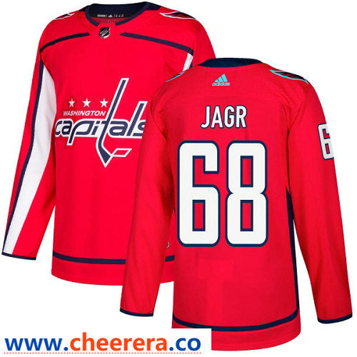 Adidas Jaromir Jagr Washington Capitals red Authentic jersey