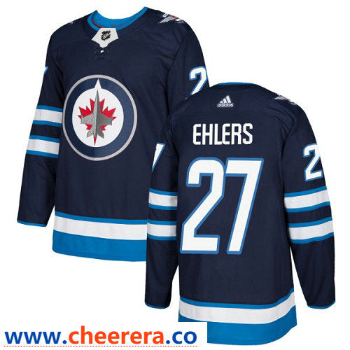 Adidas Nikolaj Ehlers Winnipeg Jets navy Authentic jersey