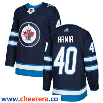 Adidas Joel Armia Winnipeg Jets navy Authentic jersey