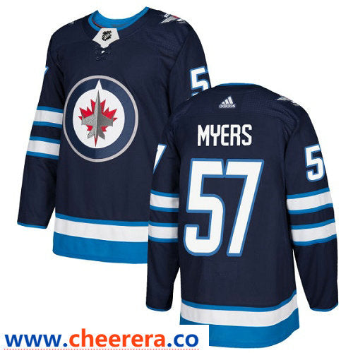 Adidas Tyler Myers Winnipeg Jets navy Authentic jersey
