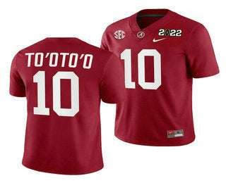 Henry TooToo Alabama Crimson Tide red jersey