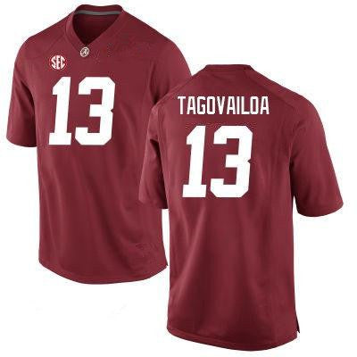 Tua Tagovailoa Alabama Crimson Tide red jersey